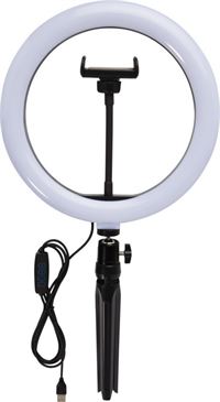 RINGLIGHT PER SMARTPHONE CON TREPPIEDE